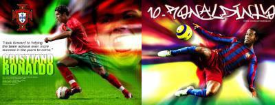 CRISTIANO  RONALDO    ET   RIONALDINIHO